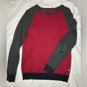 RVCA men’s light sweater small